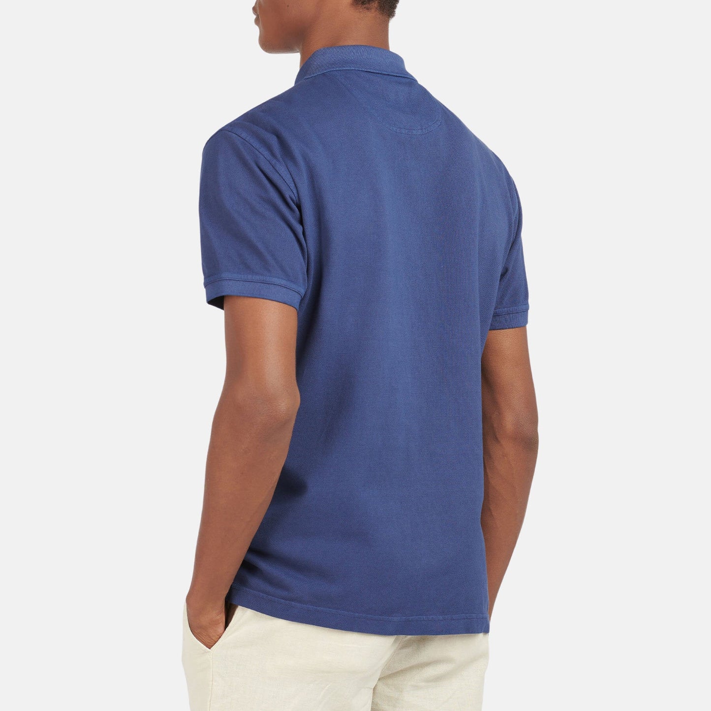 Washed-Out Sports Polo Shirt
