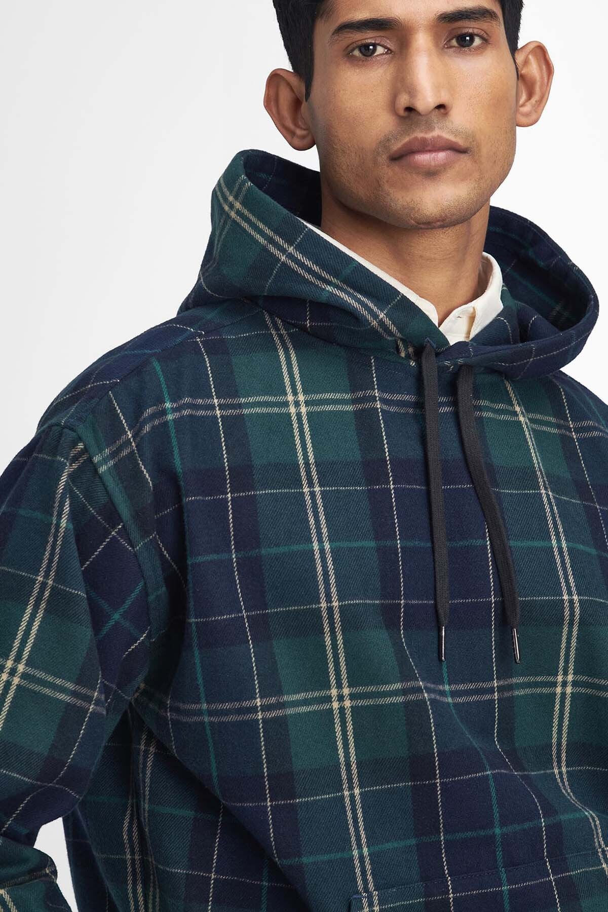 Brough Tartan Hoodie