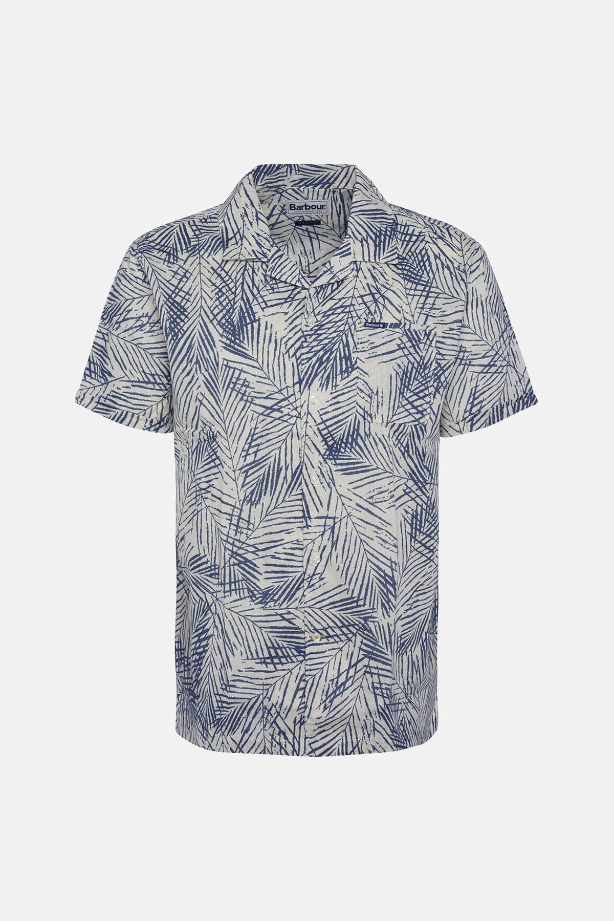 Falmouth Printed Regular Short-Sleeved Shirt