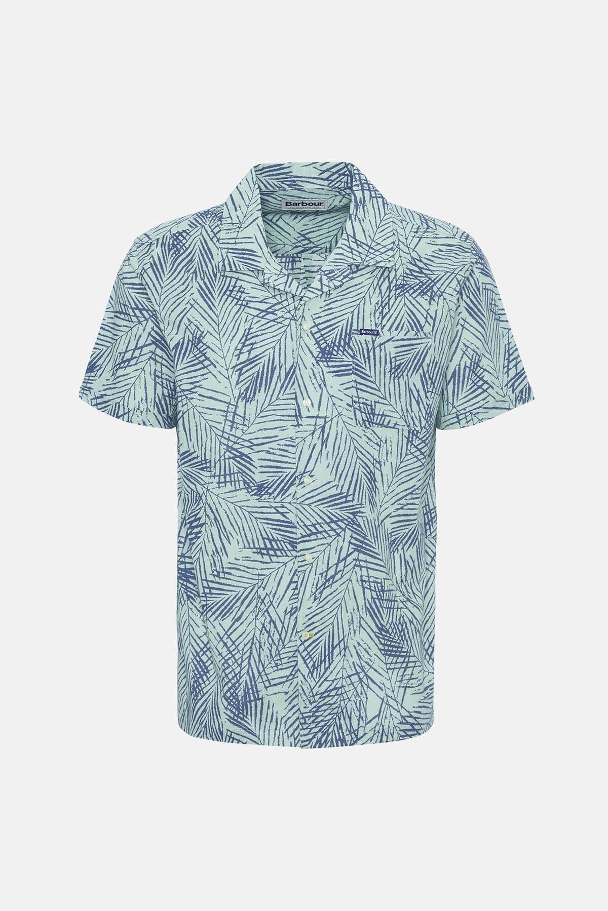 Falmouth Printed Regular Short-Sleeved Shirt