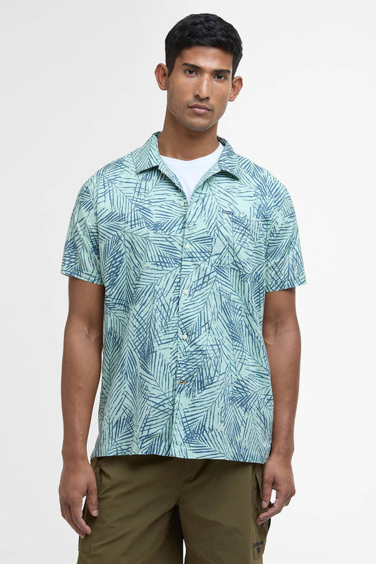 Falmouth Printed Regular Short-Sleeved Shirt